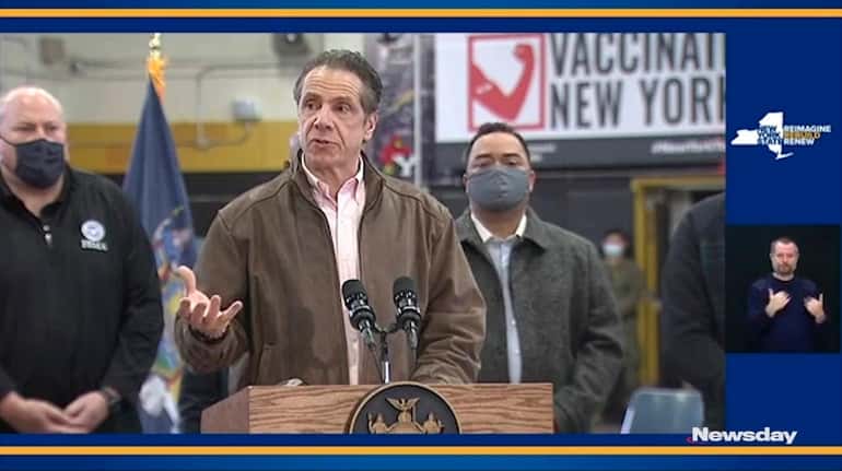 Gov. Andrew M. Cuomo on Monday visited Medgar Evers College...