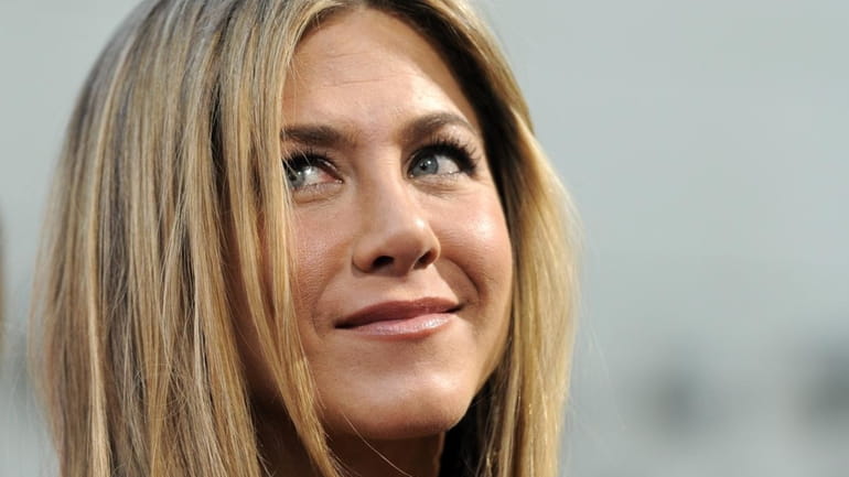 Jennifer Aniston, a cast member in "The Switch," arrives Monday...