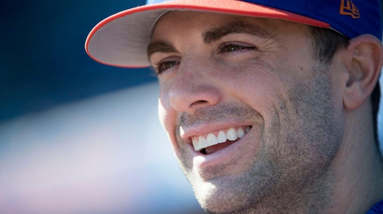 Mets third baseman David Wright talks to reporters on Saturday,...