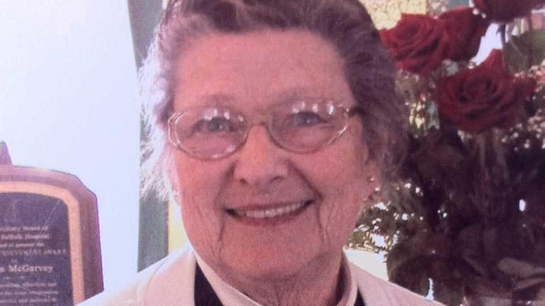 Lillian McGarvey died pancreatic cancer at age 91.