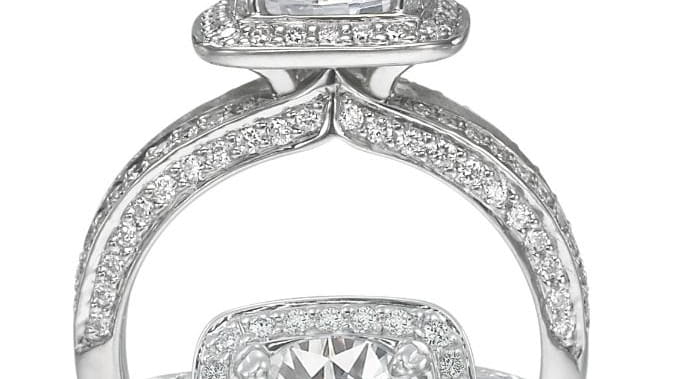 This $20,000 Ritani platinum engagement ring is the grand prize...