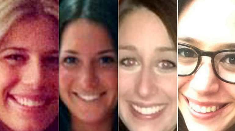 The four friends killed in the Cutchogue limousine crash were...