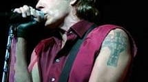 Singer Rick Springfield jams out.