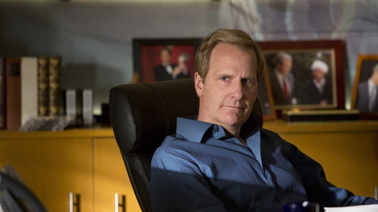 Jeff Daniels as Will McAvoy in the news drama series...