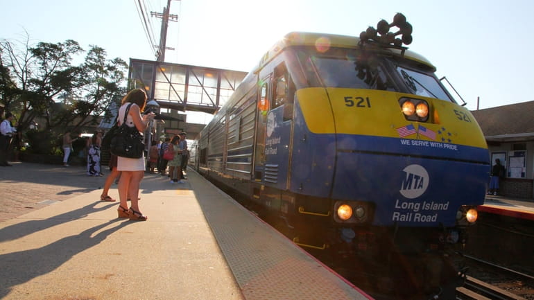 The Metropolitan Transportation Authority says the LIRR's diesel trains will be...