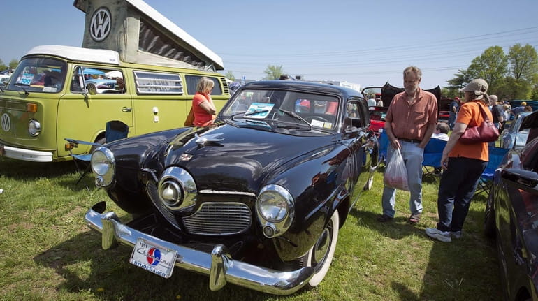 This 1951 Studebaker was one of many automobiles seen at...