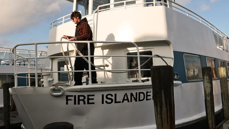 The Fire Islander on Feb. 25 sets sail for Ocean...
