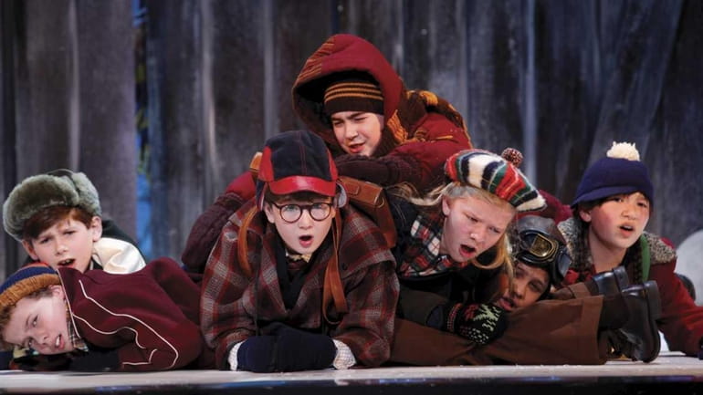 Scene from the 2011 National Tour of A CHRISTMAS STORY,...