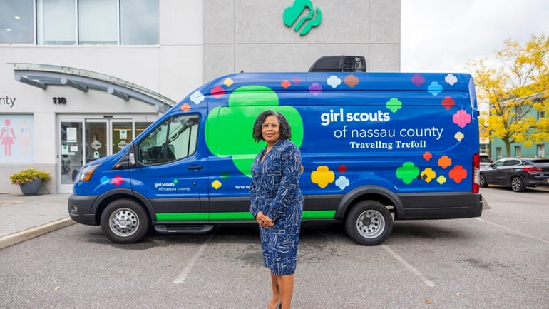 Rande Bynum, CEO, Girl Scouts of Nassau County, said part of...