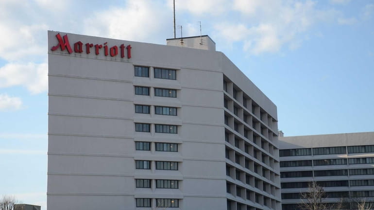 The Long Island Marriott Hotel is located at 101 James...