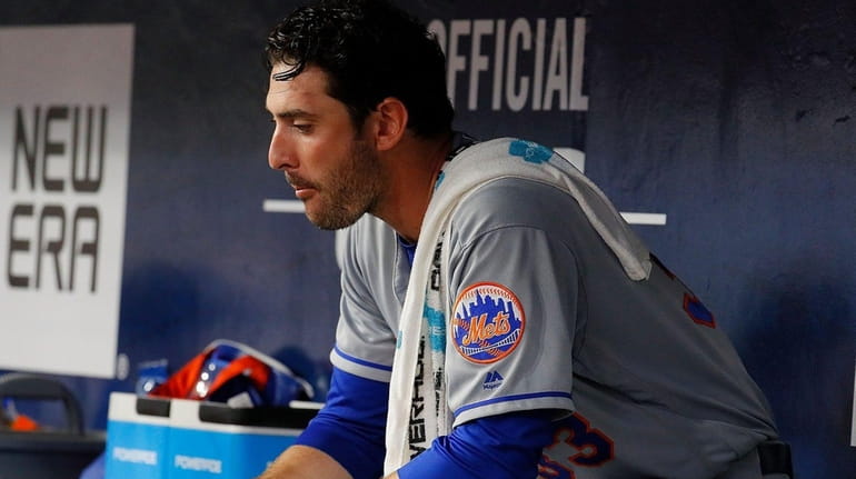 Matt Harvey came out of the game with a 1-0...