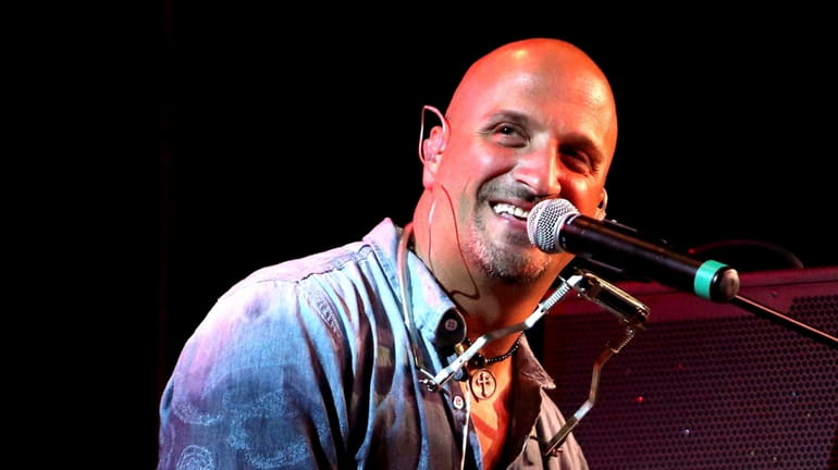 Michael DelGuidice channels Billy Joel when he plays with his...