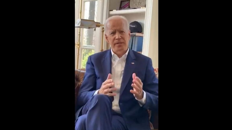 This image from a video posted by former Vice President...