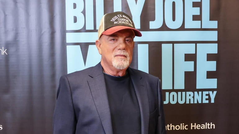 Billy Joel attends the new exhibit, "My Life - A...