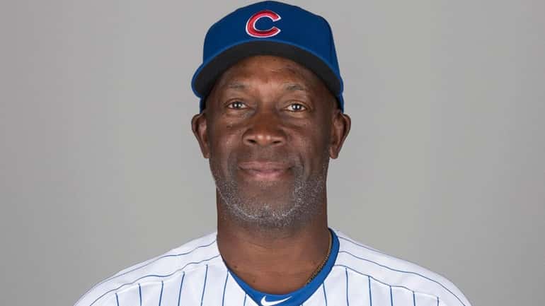 Chili Davis poses during photo day during spring training on Feb. 20 at...