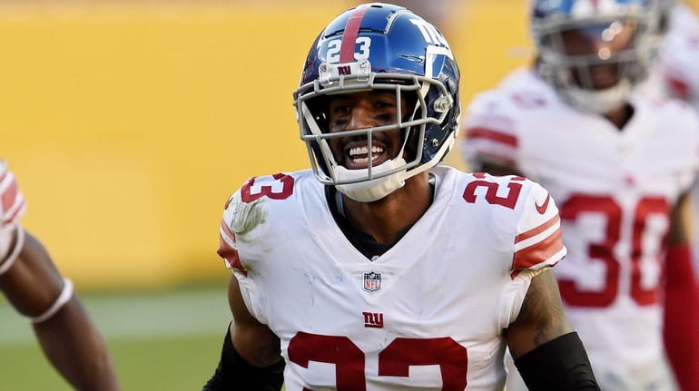 Logan Ryan on Giants' free-agency additions: All smiles. 