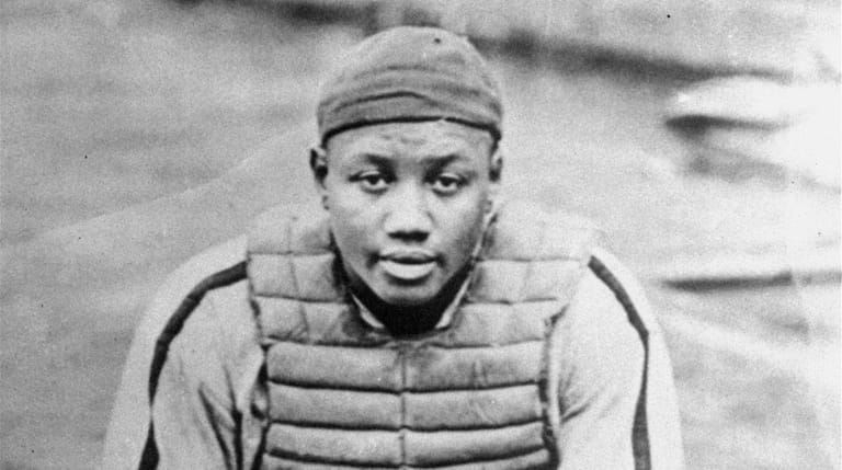 An undated file photo of Josh Gibson, considered one of...