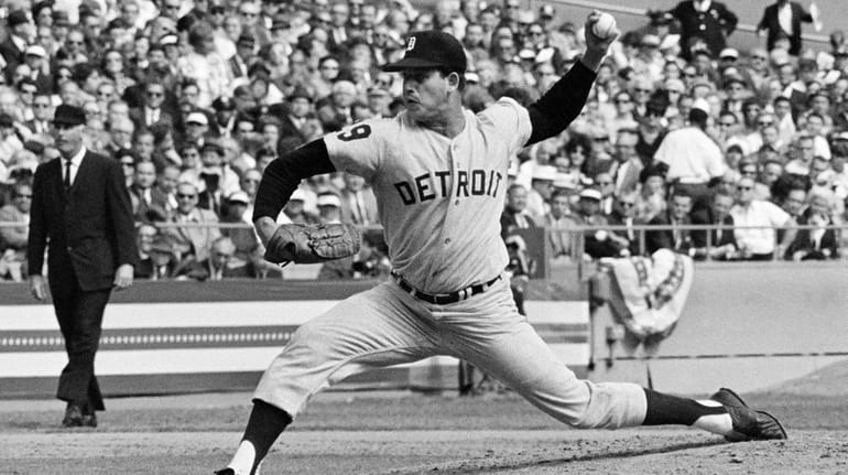 Detroit's Mickey Lolich pitched Game 2 of the World Series...
