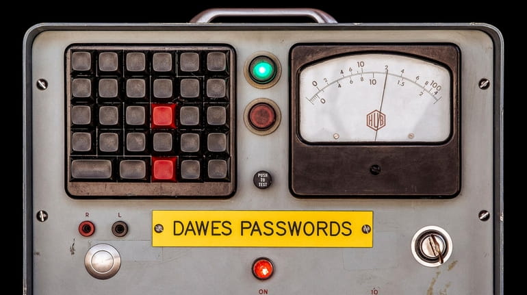 "Passwords" is new from Dawes.