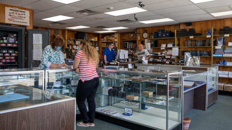 Inside Miller's Mint on Main Street in East Patchogue on...