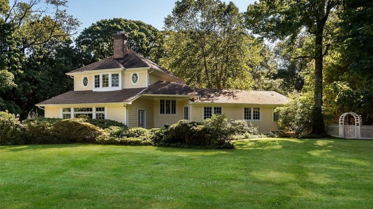 This Sands Point Colonial, for $2.2 million, includes four bedrooms...