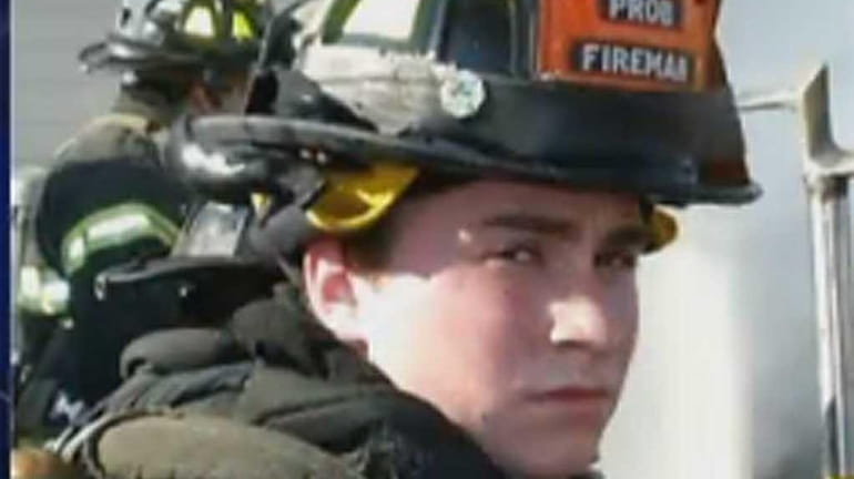Volunteer firefighter Justin Angell was shot at the scene of...