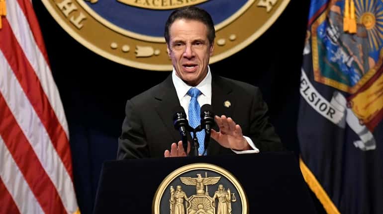 Gov. Andrew M. Cuomo delivers his State of the State...