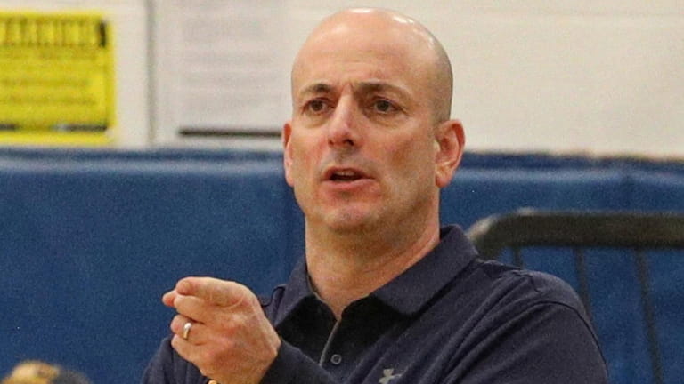 Northport head coach Andrew D'Eloia.