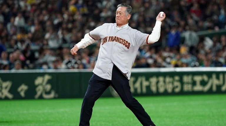 Former San Francisco Giants pitcher Masanori Murakami, the first Japanese...