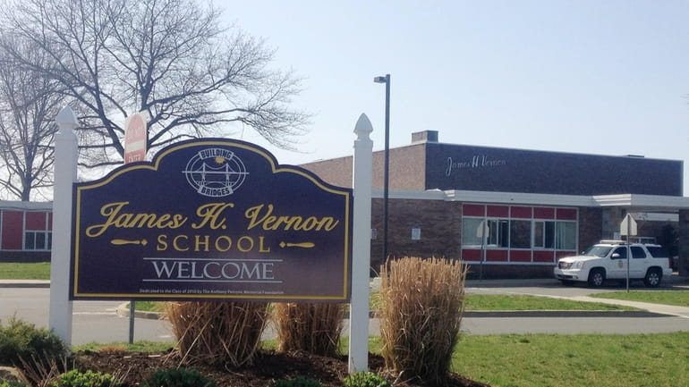 The James H. Vernon School is located at 880 Oyster...