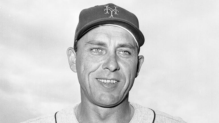 Gil Hodges of the Mets in March 1963. 