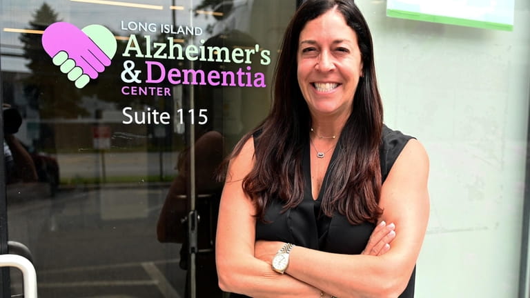 Tori Cohen, executive director of the Long Island Alzheimer's &...