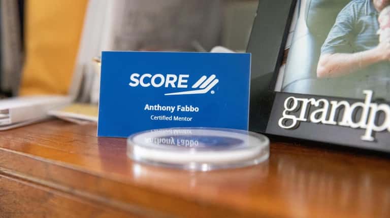 Anthony Fabbo's SCORE nametag.