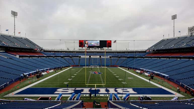 The Buffalo Bills’ existing stadium in Orchard Park.