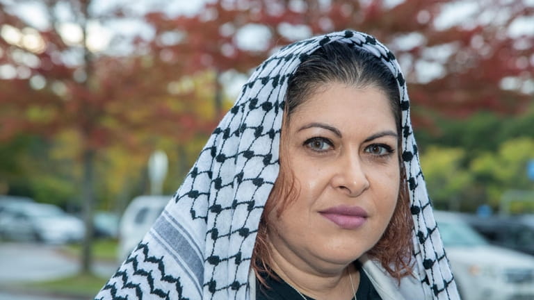 Laurice Abdelhalim, a Brentwood resident of Palestinian descent, has viewed videos of the...