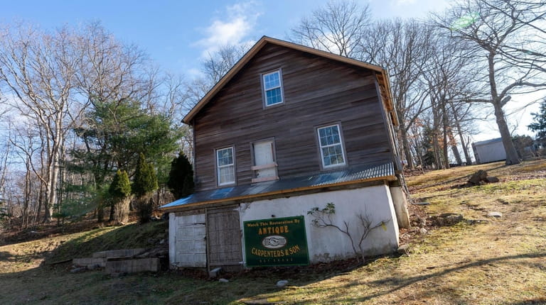 The Eato House in Setauket was once home to the...