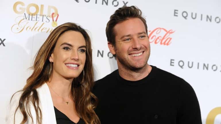 Actors Elizabeth Chambers and Armie Hammer have been married since...
