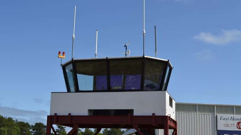 An undated handout photo of the new seasonal control tower...