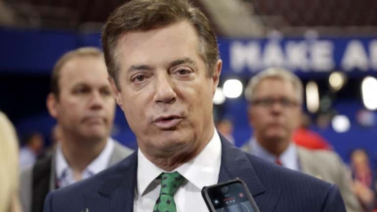 Paul Manafort is seen here on July 17, 2016.