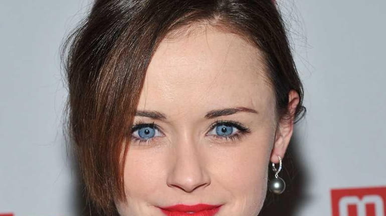Actress Alexis Bledel attends a party for the opening night...