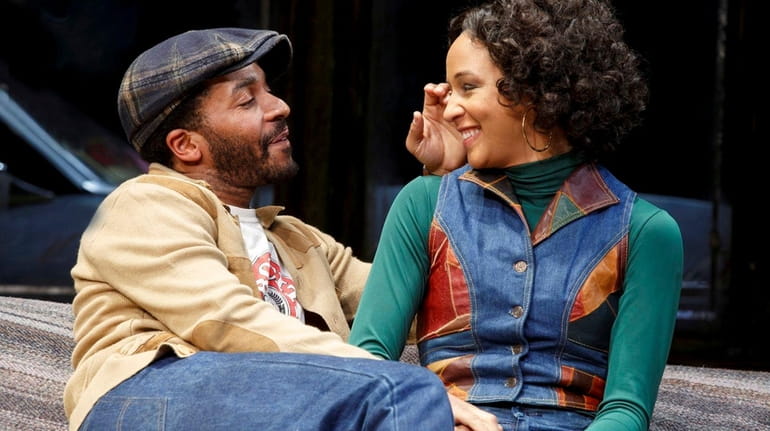 André Holland and Carra Patterson star in "Jitney," the only...