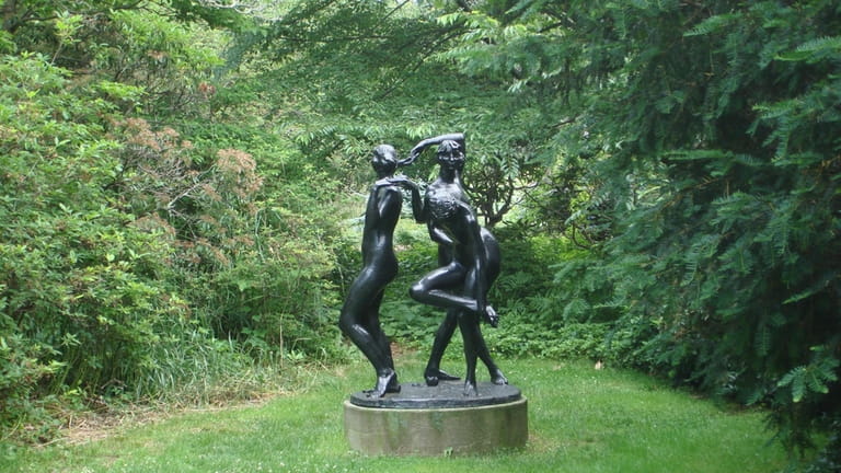 Tour the outdoor sculptures at the Nassau County Museum of...