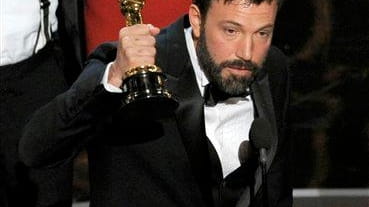 Director/actor/producer Ben Affleck accepts the Academy Award for best picture...