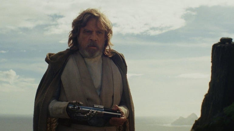 Luke Skywalker (Mark Hamill) in "Star Wars: The Last Jedi."