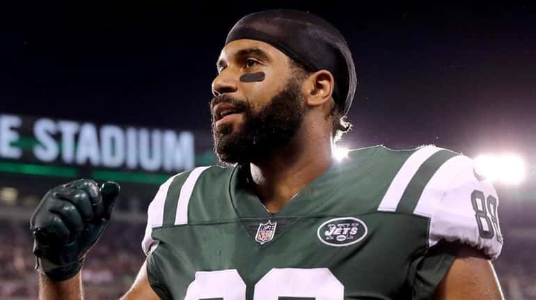 Jets tight end Austin Seferian-Jenkins during a preseason game against...