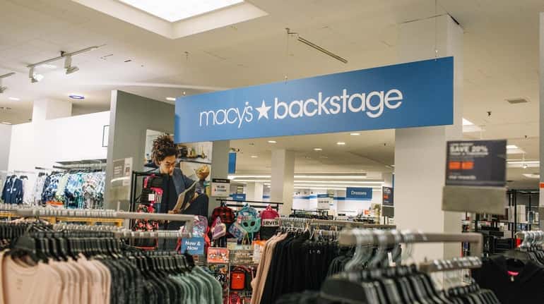 The Macy's Backstage store at Roosevelt Field: Two new Macy's Backstage...