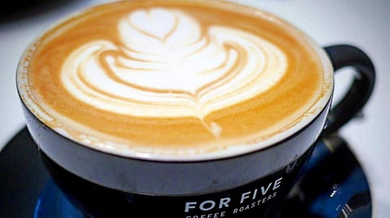 For Five Coffee Roasters has opened a cafe on Plandome...