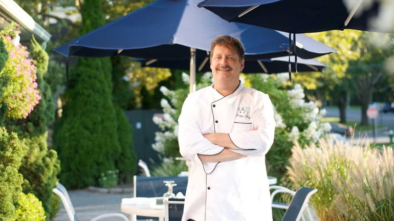 Plaza Cafe executive chef-owner Douglas Gulija doesn't have to bus...