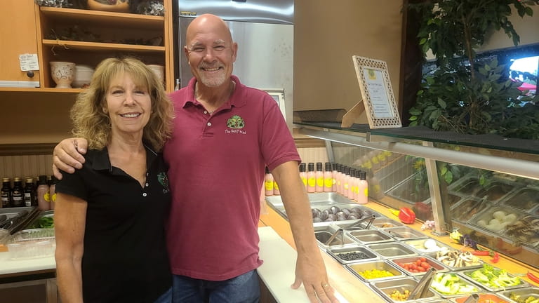 Lisa and John Robertson, owners of The Sexy Salad in...