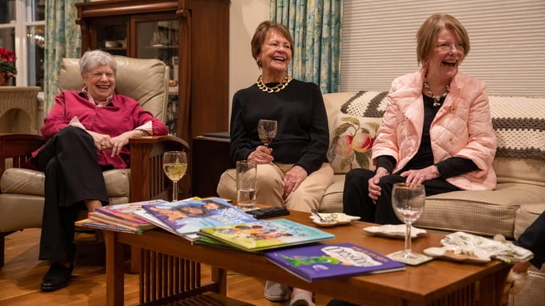 From left, Rita Auerbach, Kathy McCabe and Patricia Callahan share...